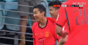 中国男足零封世界杯参赛队！