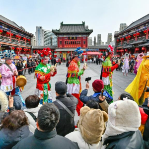 天津：古文化街年味浓