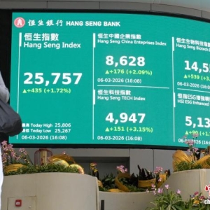 多家企业全年业绩超预期 港股三大指数齐涨