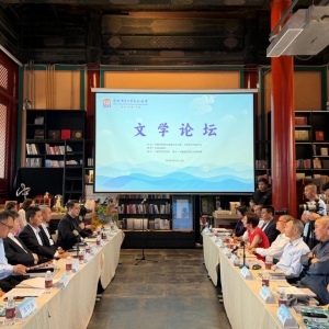 第三届海峡两岸中华文化峰会文学论坛在京举行