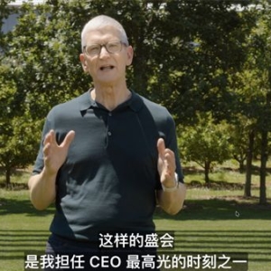 苹果的库克时期即将落幕！库克在WWDC发表告别致辞 新CEO 9月上任 ...