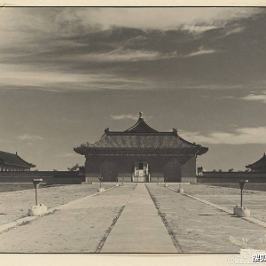 老照片：海达·莫里逊拍摄的北京天坛，与今天的相比有什么不同？ ...