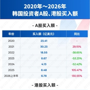 韩国股民押注中国AI 半年28亿美元“扫货”