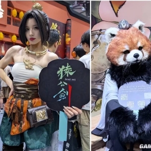 修仙女侠和小熊猫，构成了CJ上一道靓丽的风景线