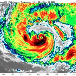 台风“白海豚”影响我国已成定局 即将进入48小时台风警戒线 ...